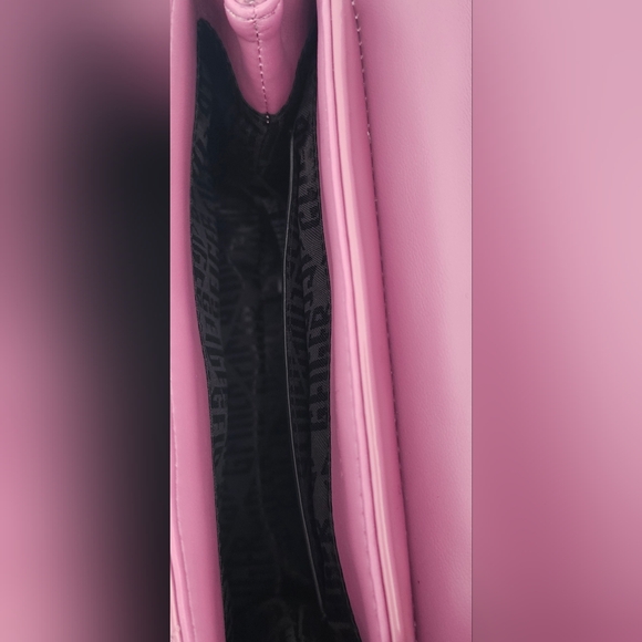 Kurt Geiger Pink Quilted Crossbody Bag LIKE NEW - Picture 9 of 10